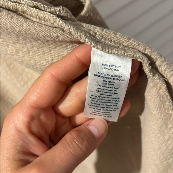 Faherty Beige Corduroy Women’s Jacket Size L Cabincore Coastal Cowgirl Western - Picture 4 of 7